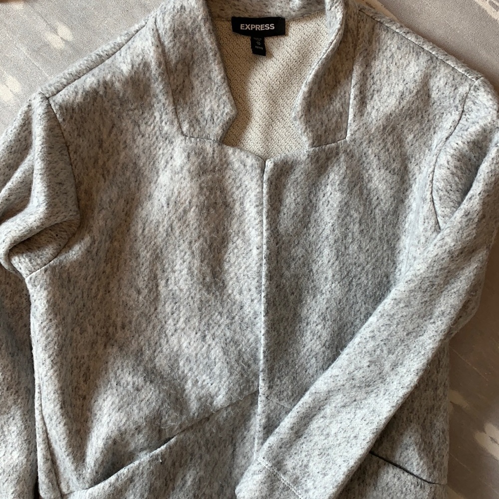Open coat